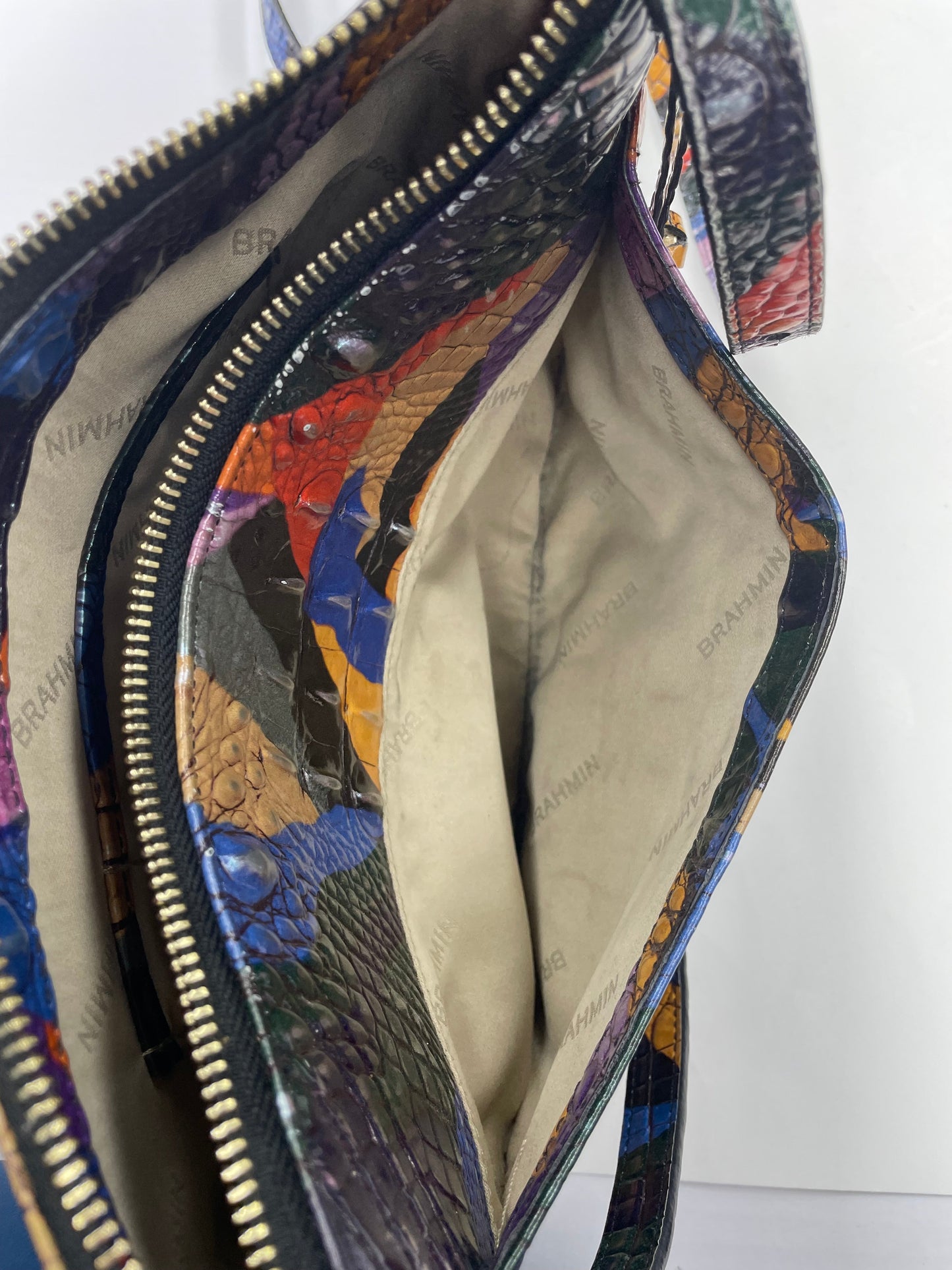 Crossbody Designer By Brahmin, Size: Medium