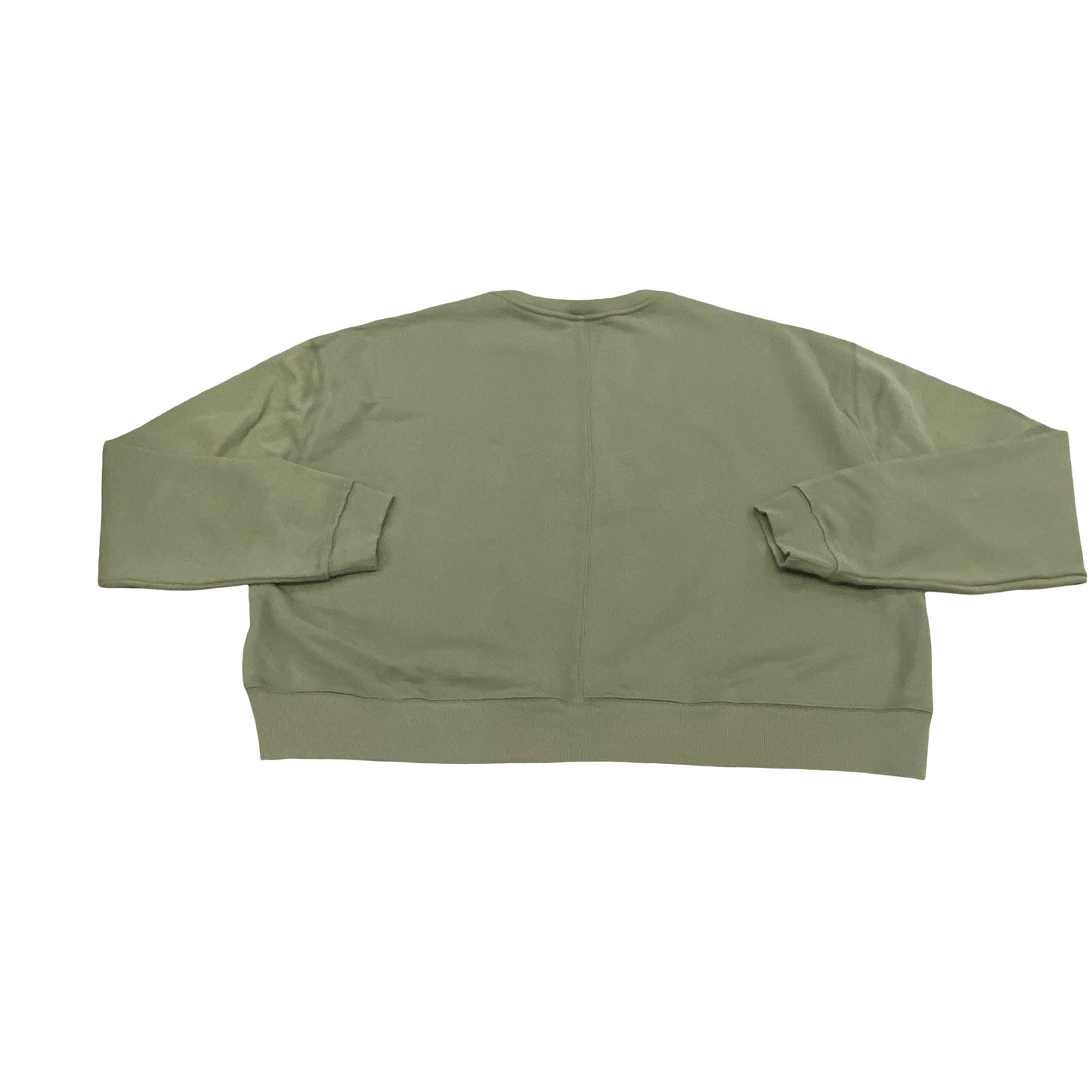 Sweatshirt Crewneck By Pilcro In Green, Size:L