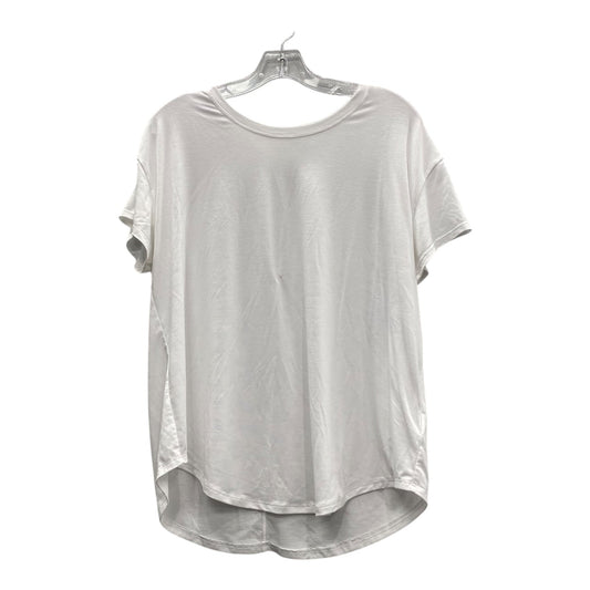 Athletic Top Ss By Athleta In White, Size:M