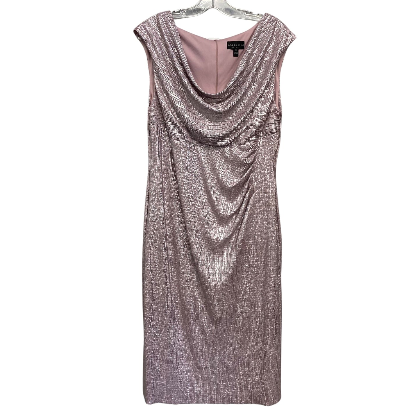 Dress Party Short By Connected Apparel In Pink, Size:Xl