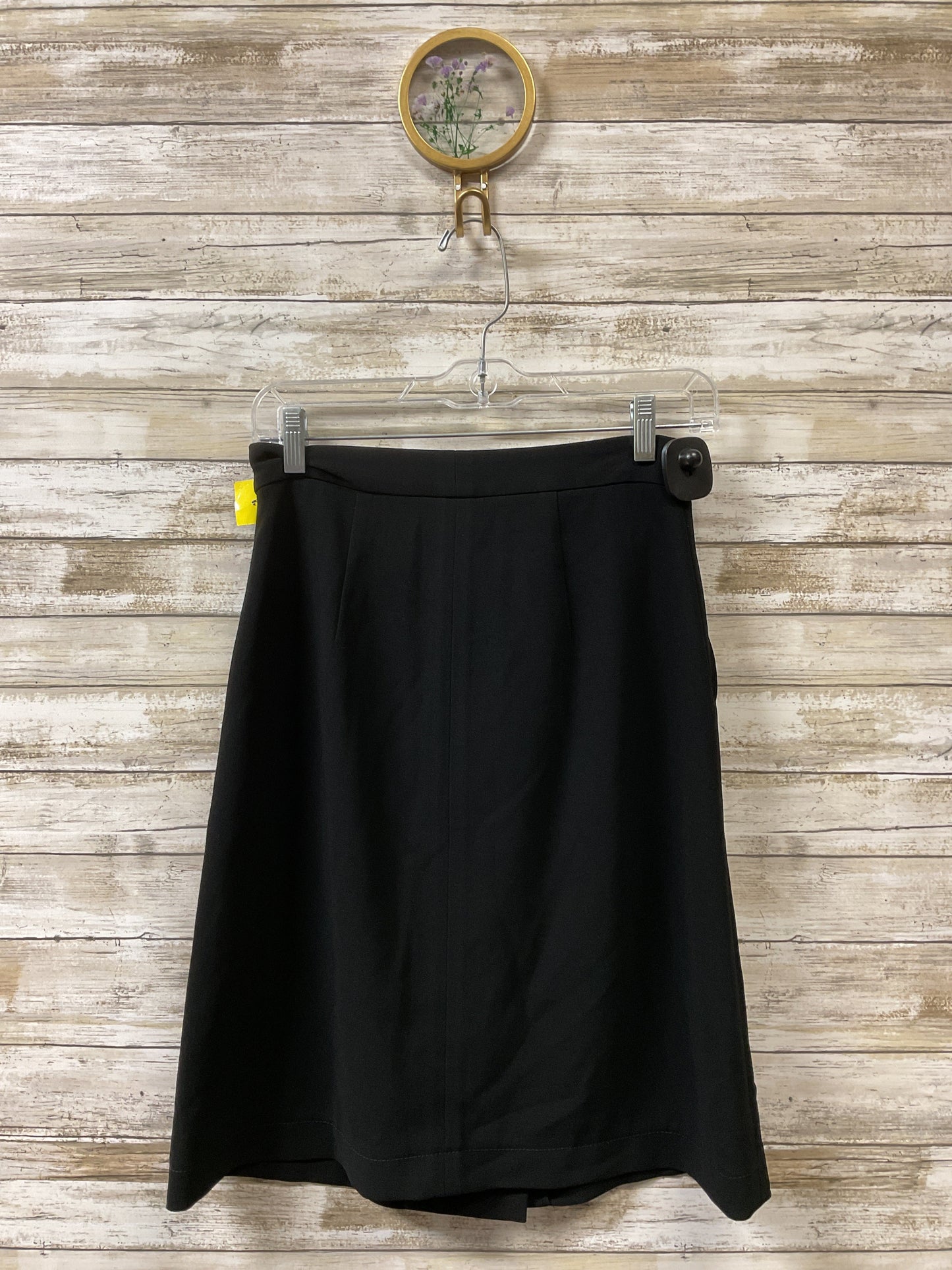 Skirt Designer By Diane Von Furstenberg In Black, Size:4