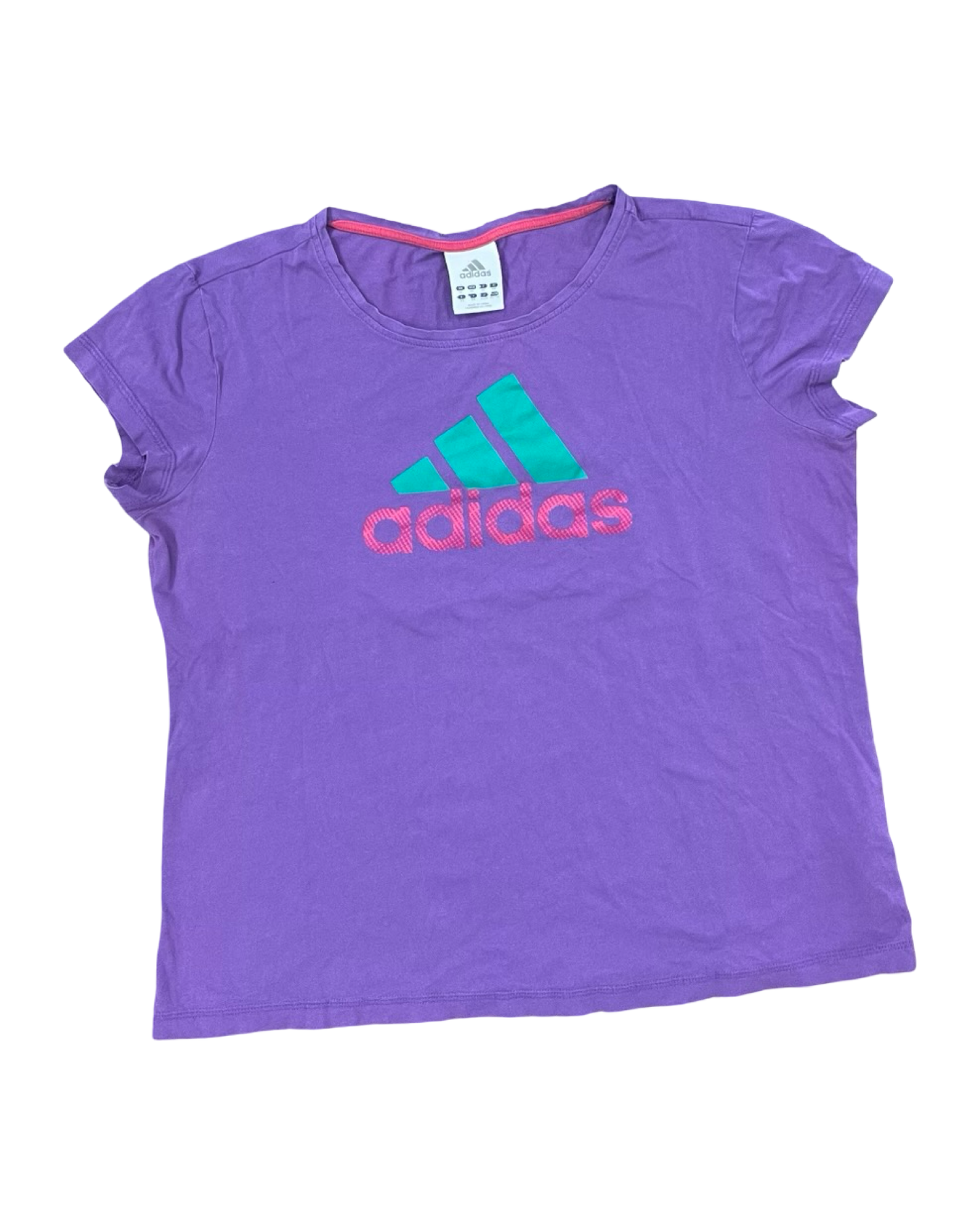 Top Ss By Adidas In Purple, Size:Xl