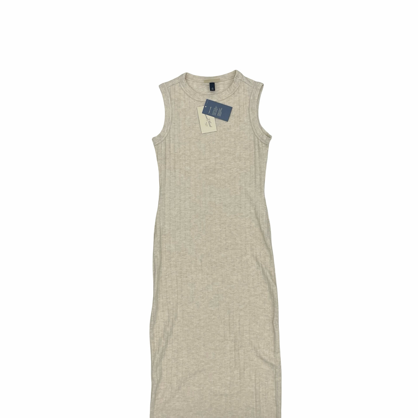 Dress Casual Midi By Universal Thread In Tan, Size:Xs