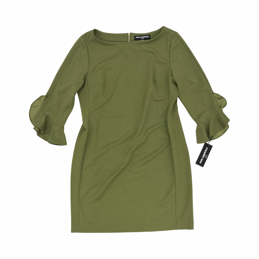 Dress Designer By Karl Lagerfeld In Green, Size:14
