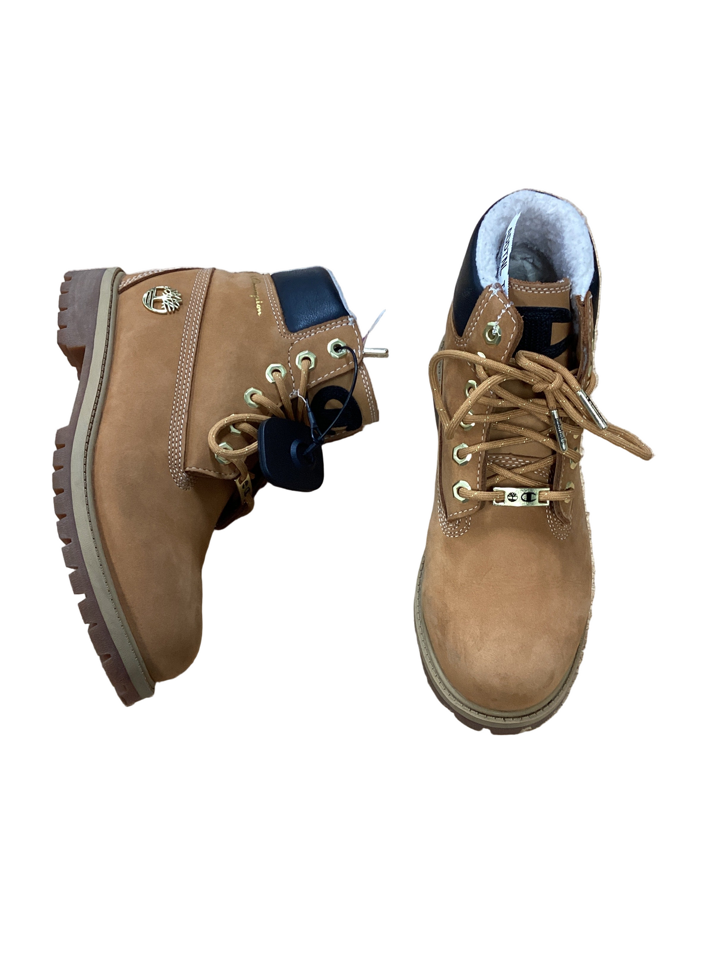 Boots Ankle Flats By Timberland In Brown, Size:5