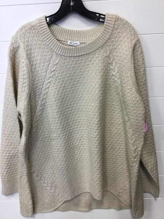 Sweater By Westport In Cream, Size:1X