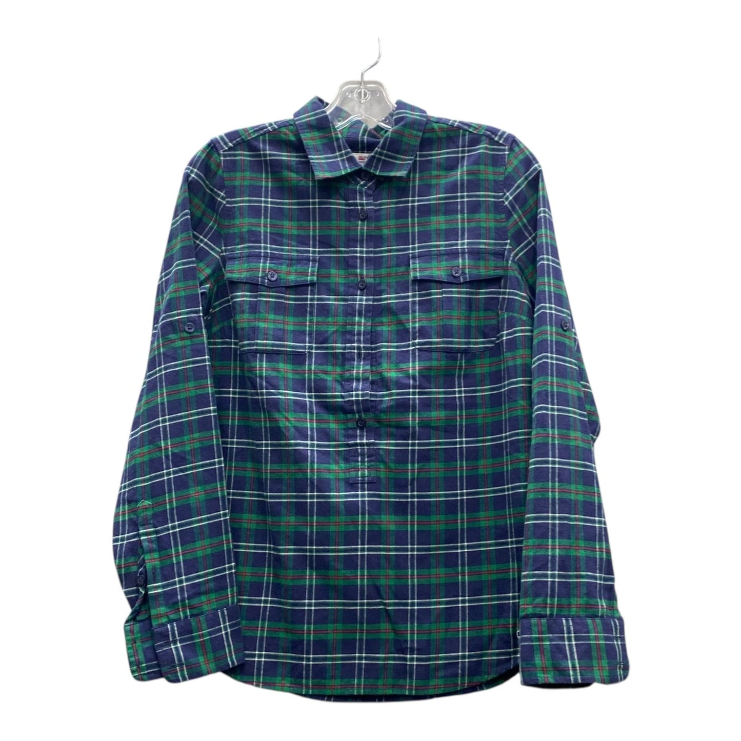 Top Ls By Vineyard Vines In Blue & Green, Size:S