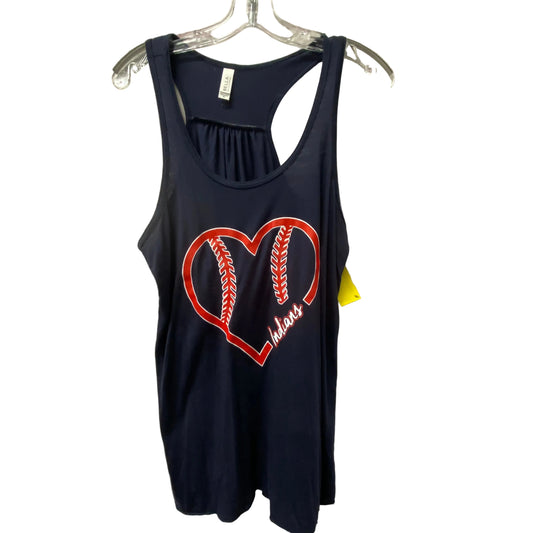 Athletic Tank Top By Bella + Canvas In Blue, Size: Xl
