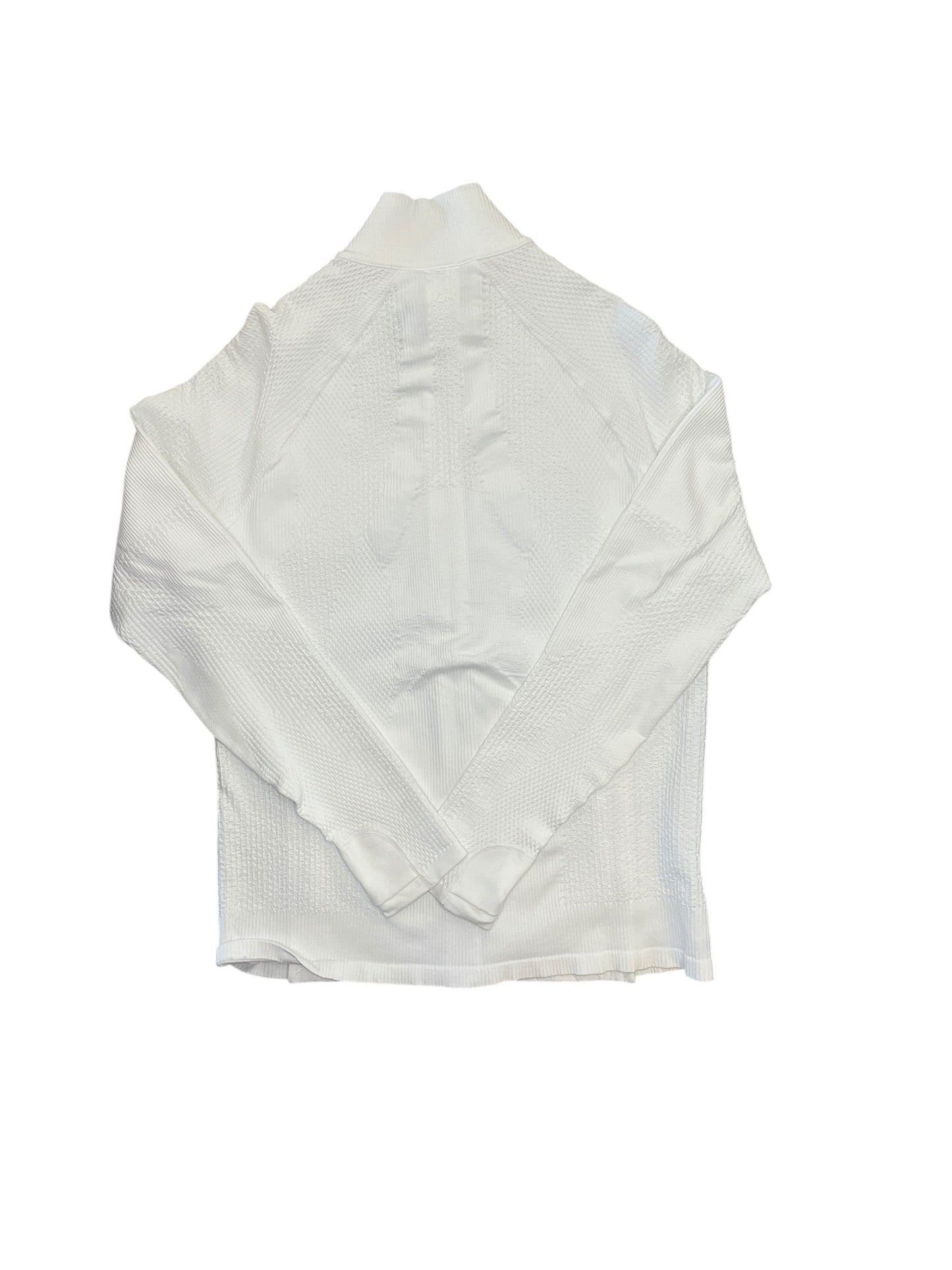 Athletic Jacket By Athleta In White, Size:Xl