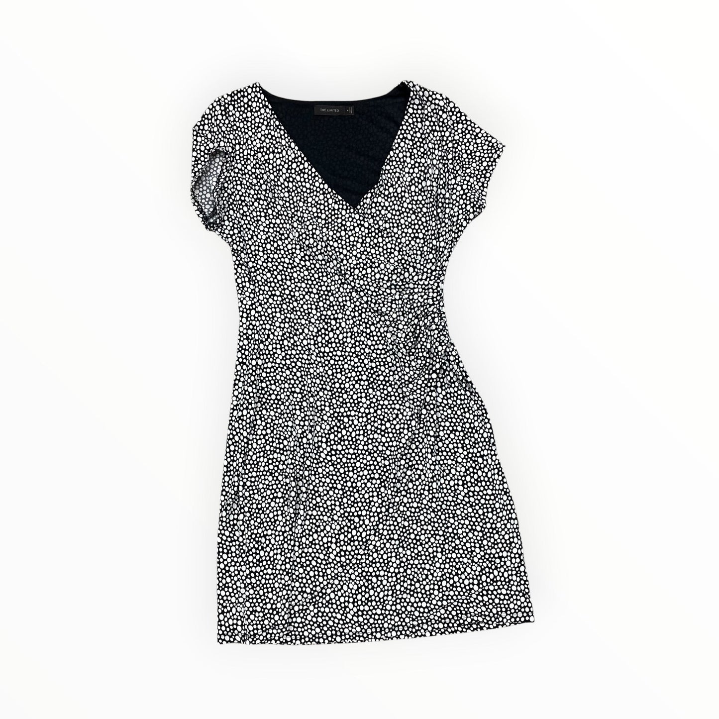 Dress Work By Limited In Black & Cream, Size:M