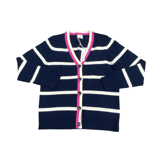 Sweater Cardigan By Sundry In Striped Pattern, Size:S