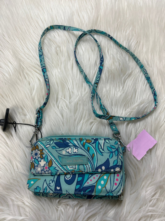 Crossbody By Vera Bradley In Aqua, Size:Small