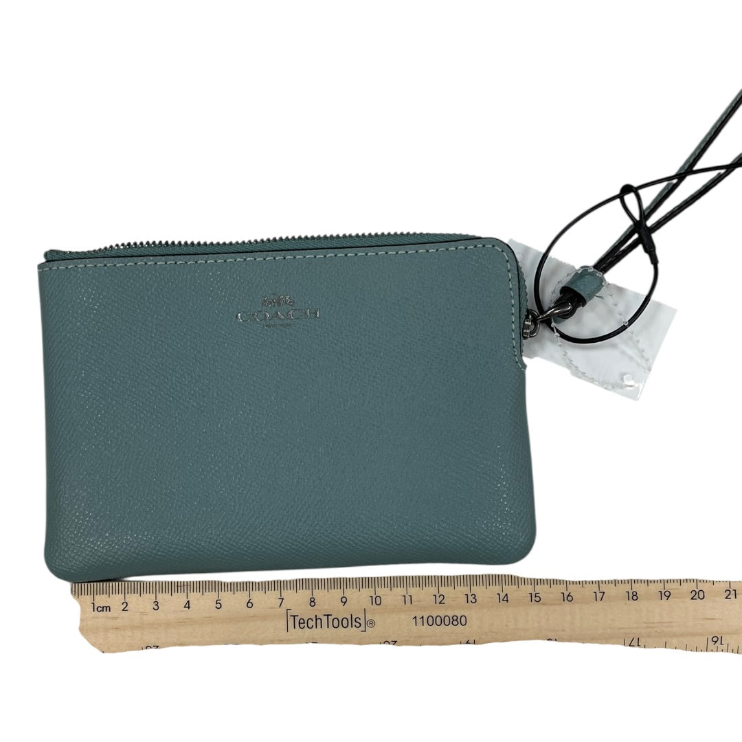 Wallet Designer By Coach In Blue, Size:Small