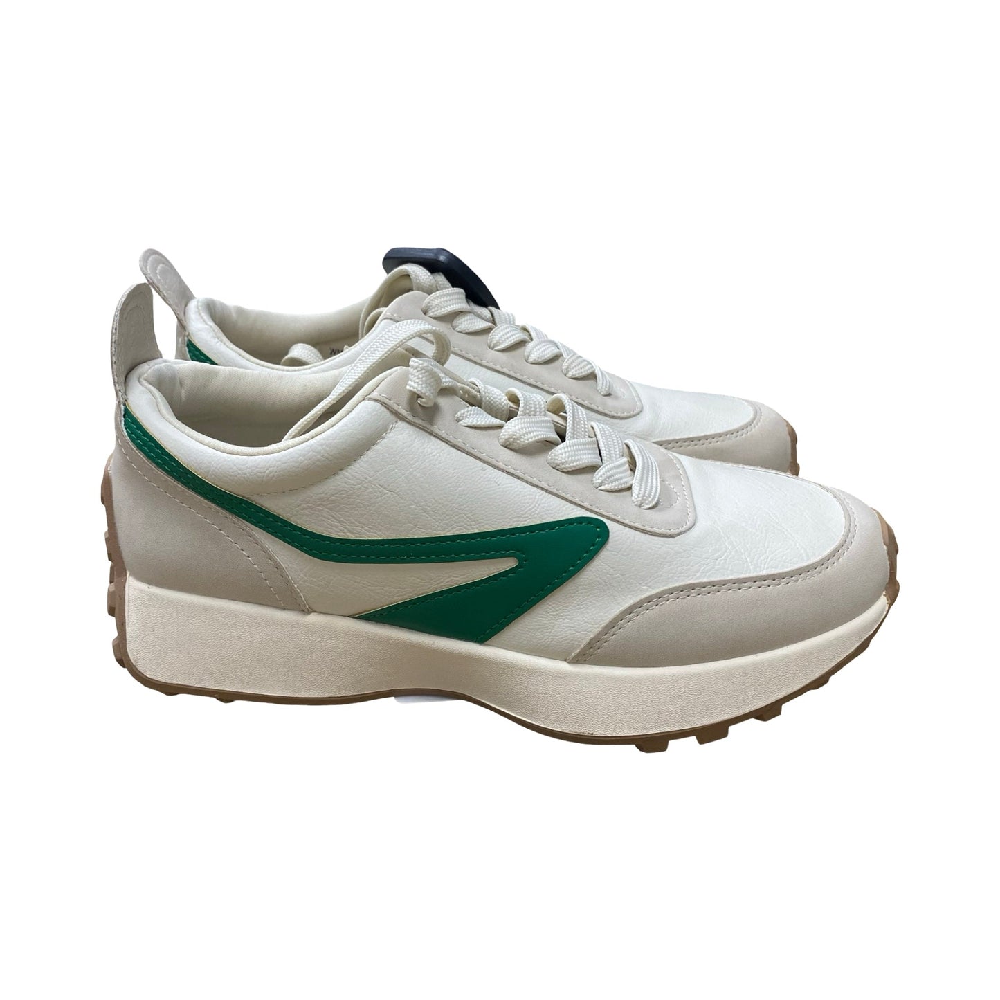 Shoes Sneakers By Dolce Vita In Green & White, Size:7.5