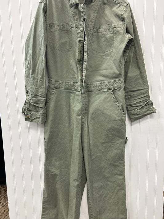Jumpsuit By Universal Thread In Green Denim, Size:6
