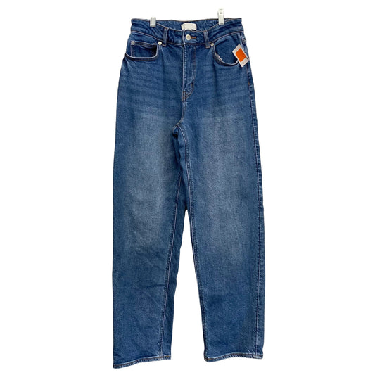 Jeans Boot Cut By H&M In Blue Denim, Size:4