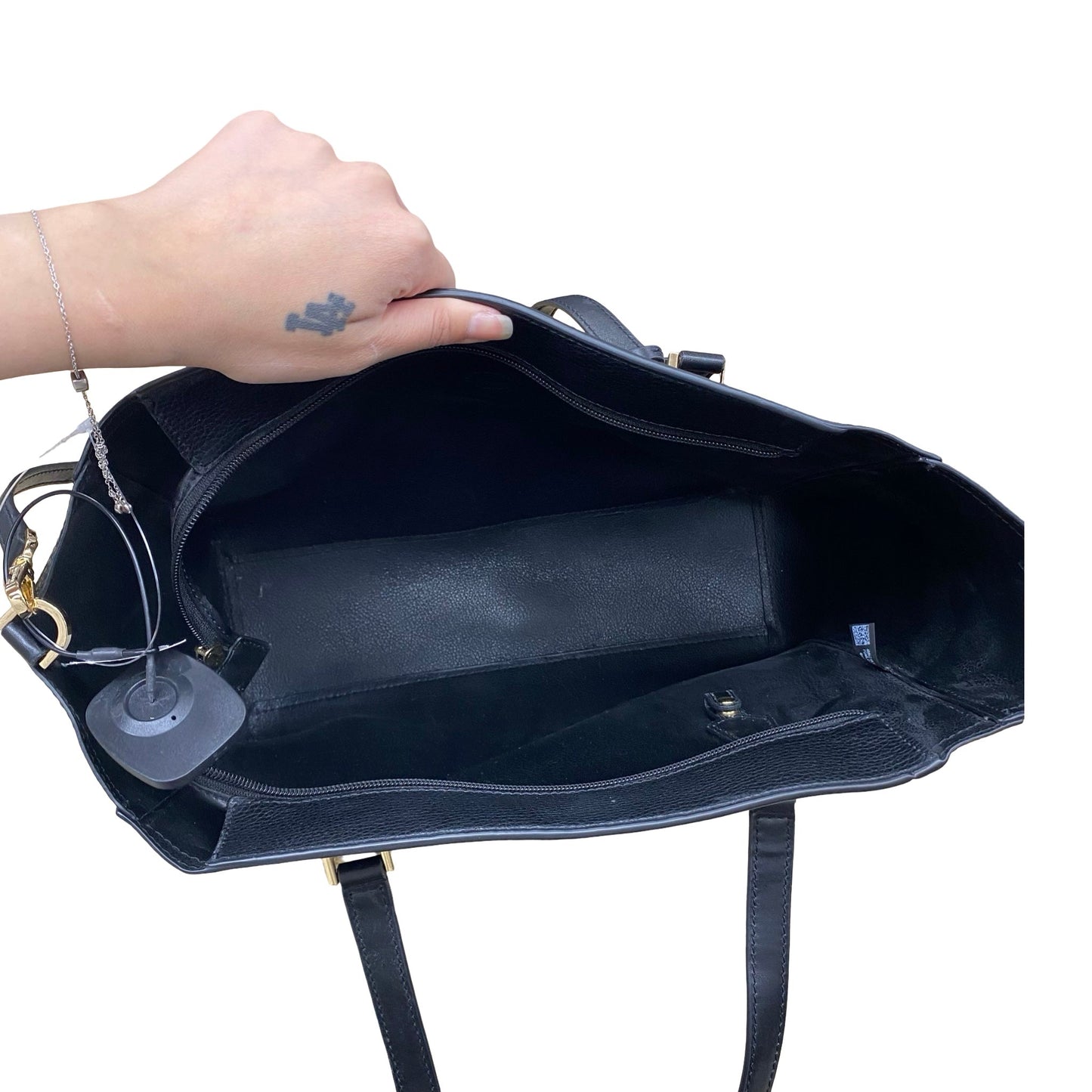 Handbag Designer By Michael Kors In Black, Size:Medium