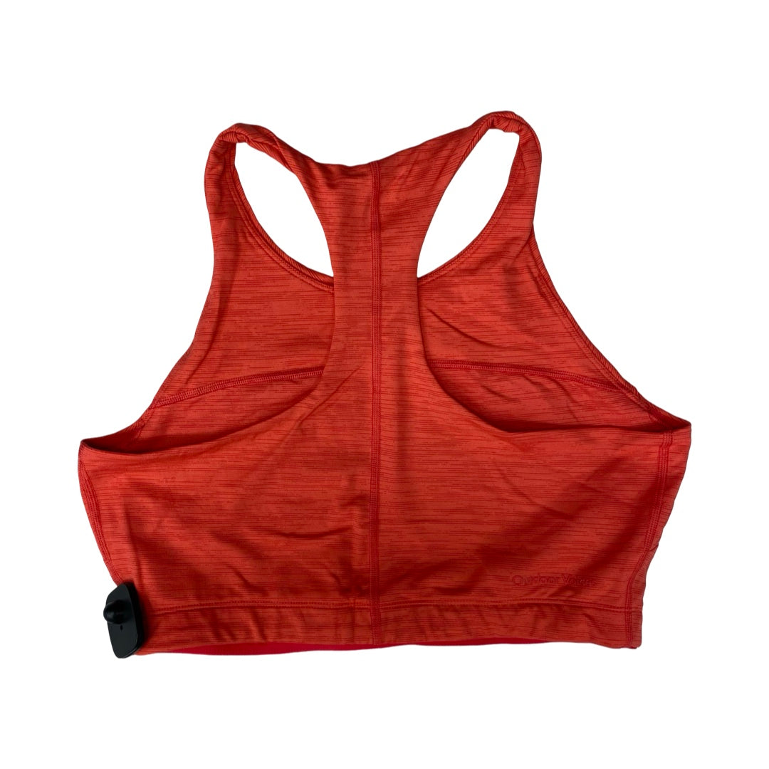 Athletic Bra By Outdoor Voices In Orange, Size:Xl