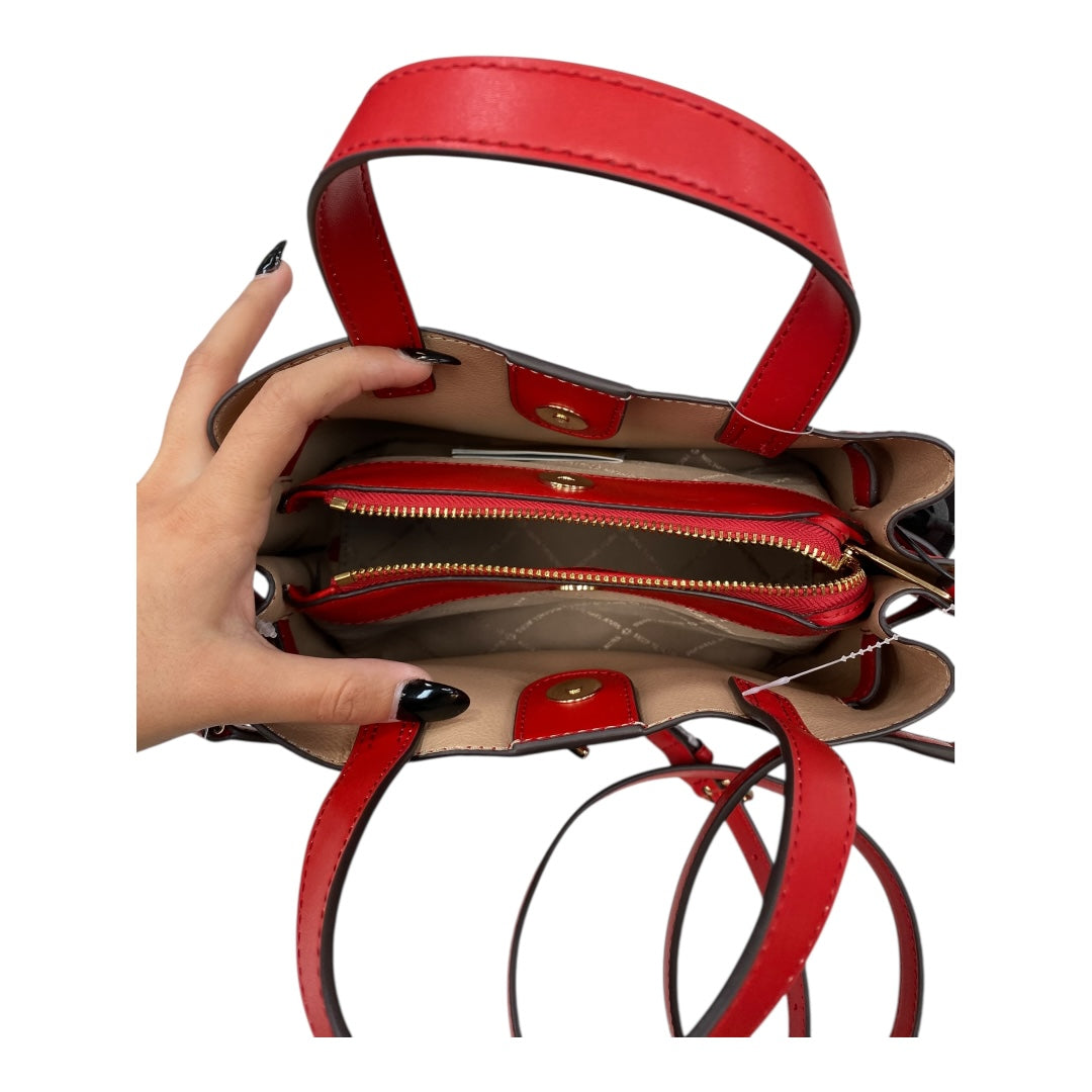 Handbag Designer By Michael Kors In Red, Size:Small
