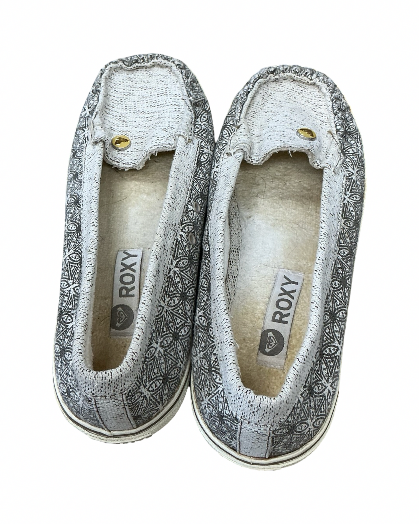 Shoes Flats By Roxy In Brown & Tan, Size:8.5