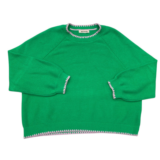 Sweater By Boden In Green & Purple, Size:Xl