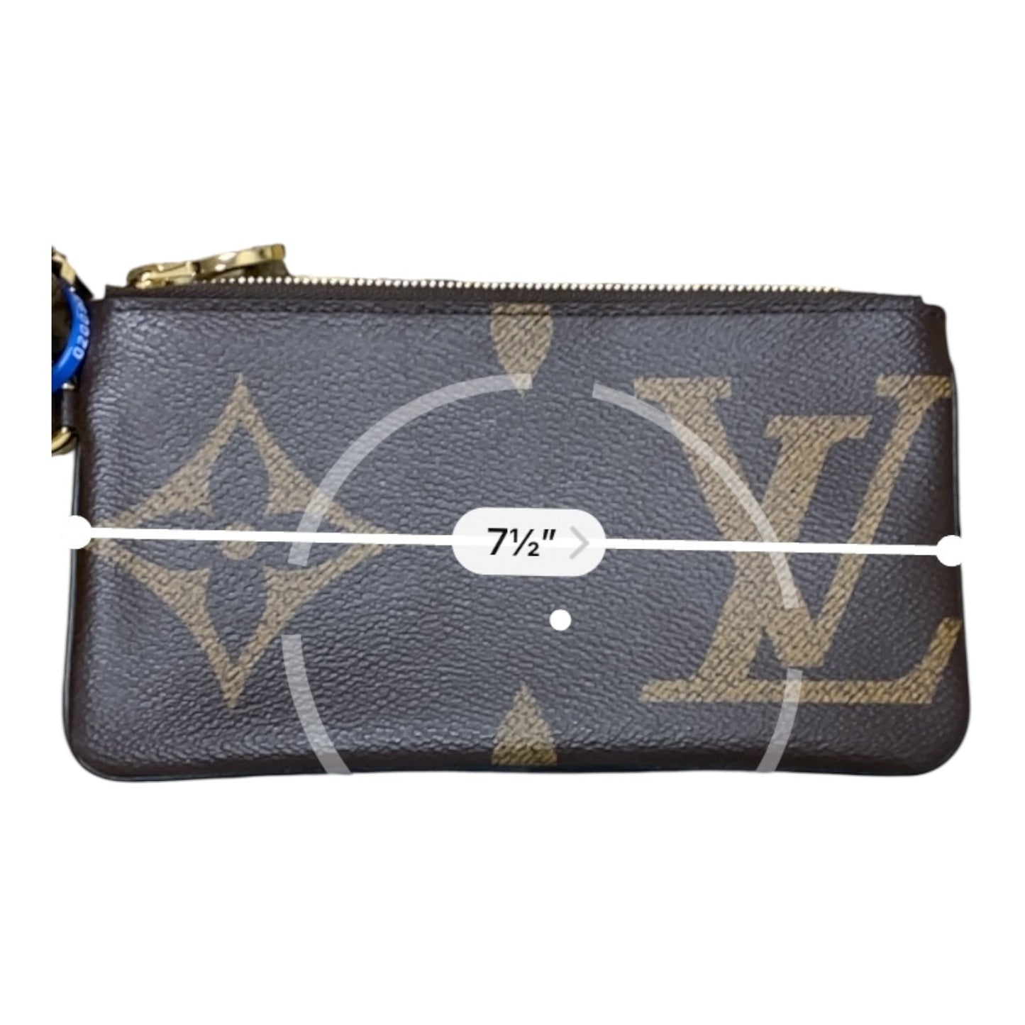 Wallet Luxury Designer By Louis Vuitton In Brown & Gold, Size:Large
