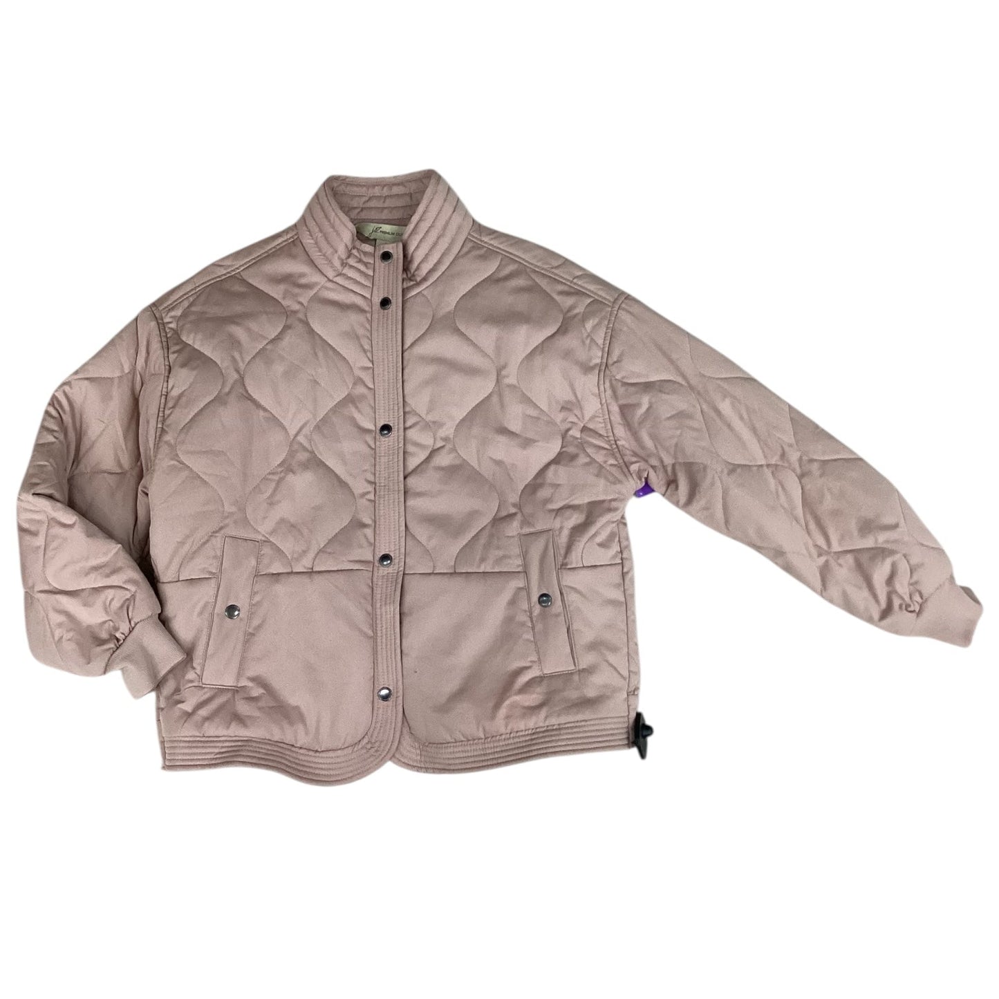 Coat Puffer & Quilted By Jou Jou In Pink, Size:M