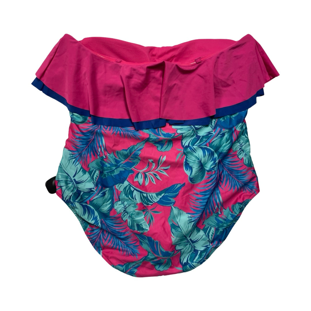 Swimsuit By Oasis Society In Multi, Size:3X