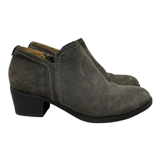 Boots Ankle Flats By Naturalizer In Grey, Size:6.5
