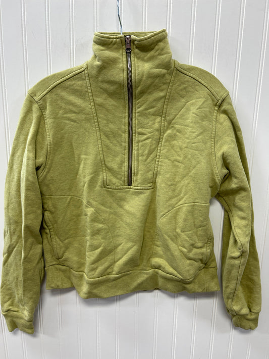 Athletic Top Ls Collar By Everlane In Green, Size:Xs