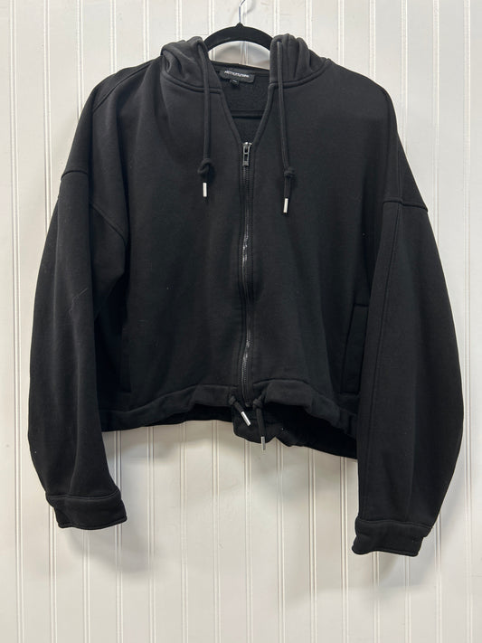 Athletic Jacket By Pretty Little Thing In Black, Size:Xl