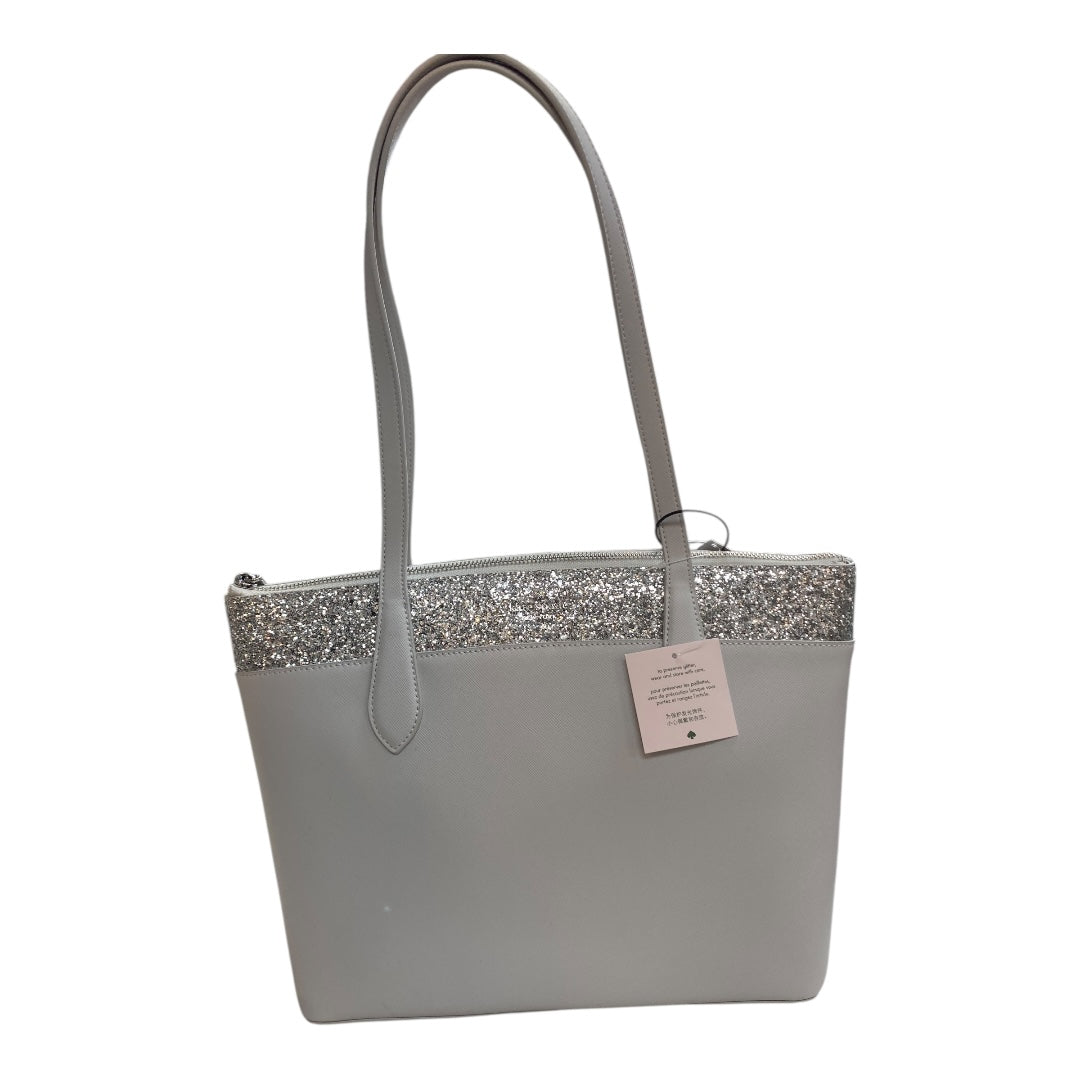 Handbag Designer By Kate Spade In Grey, Size:Medium