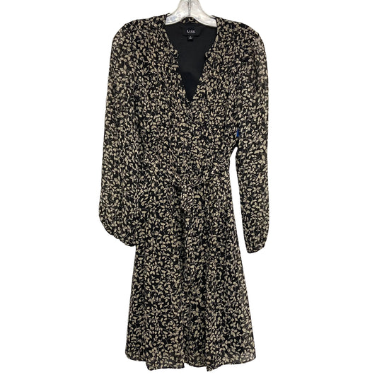 Dress Work By Msk In Black & Cream, Size:S