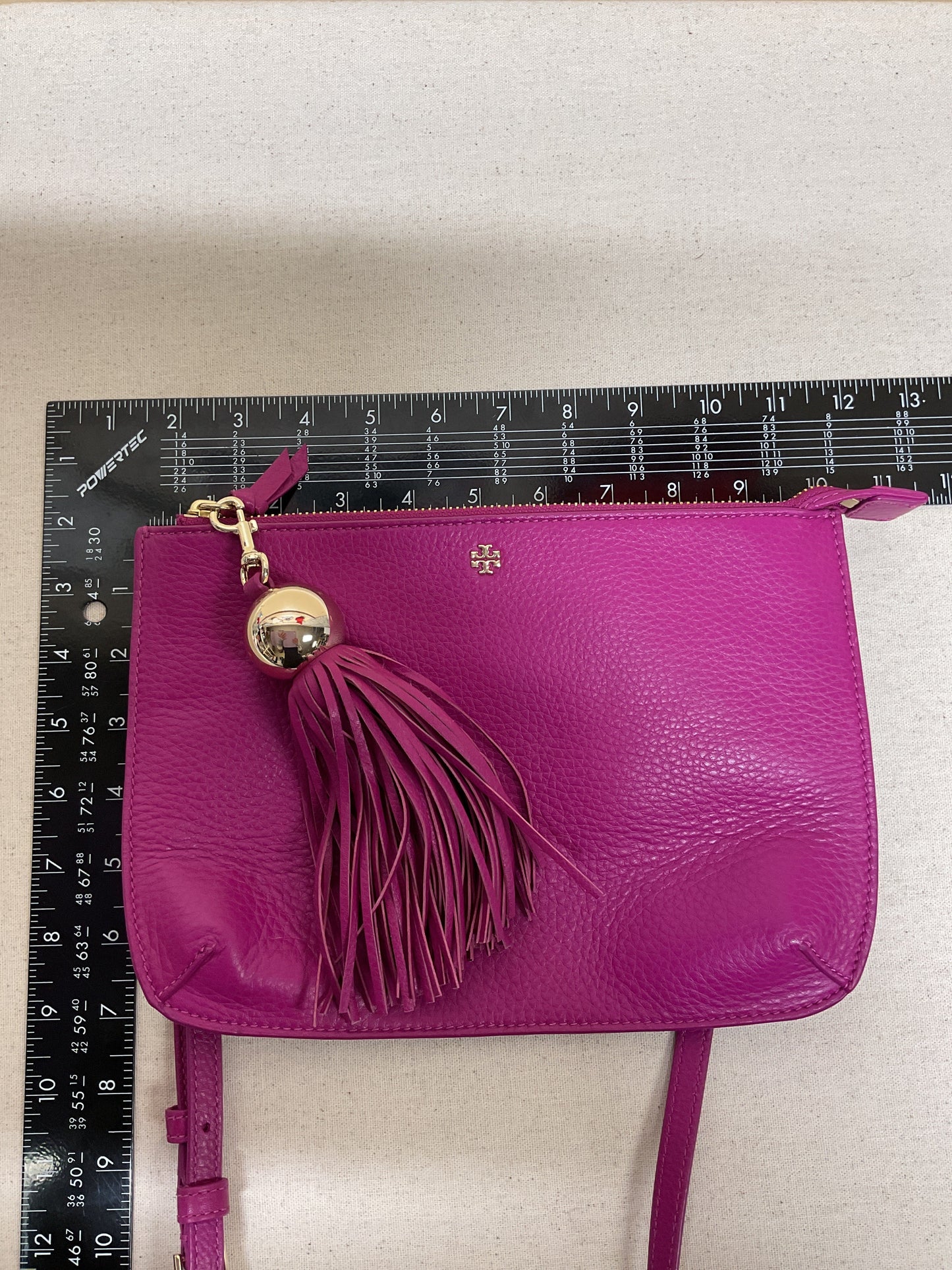 Crossbody Designer By Tory Burch In Pink, Size:Small