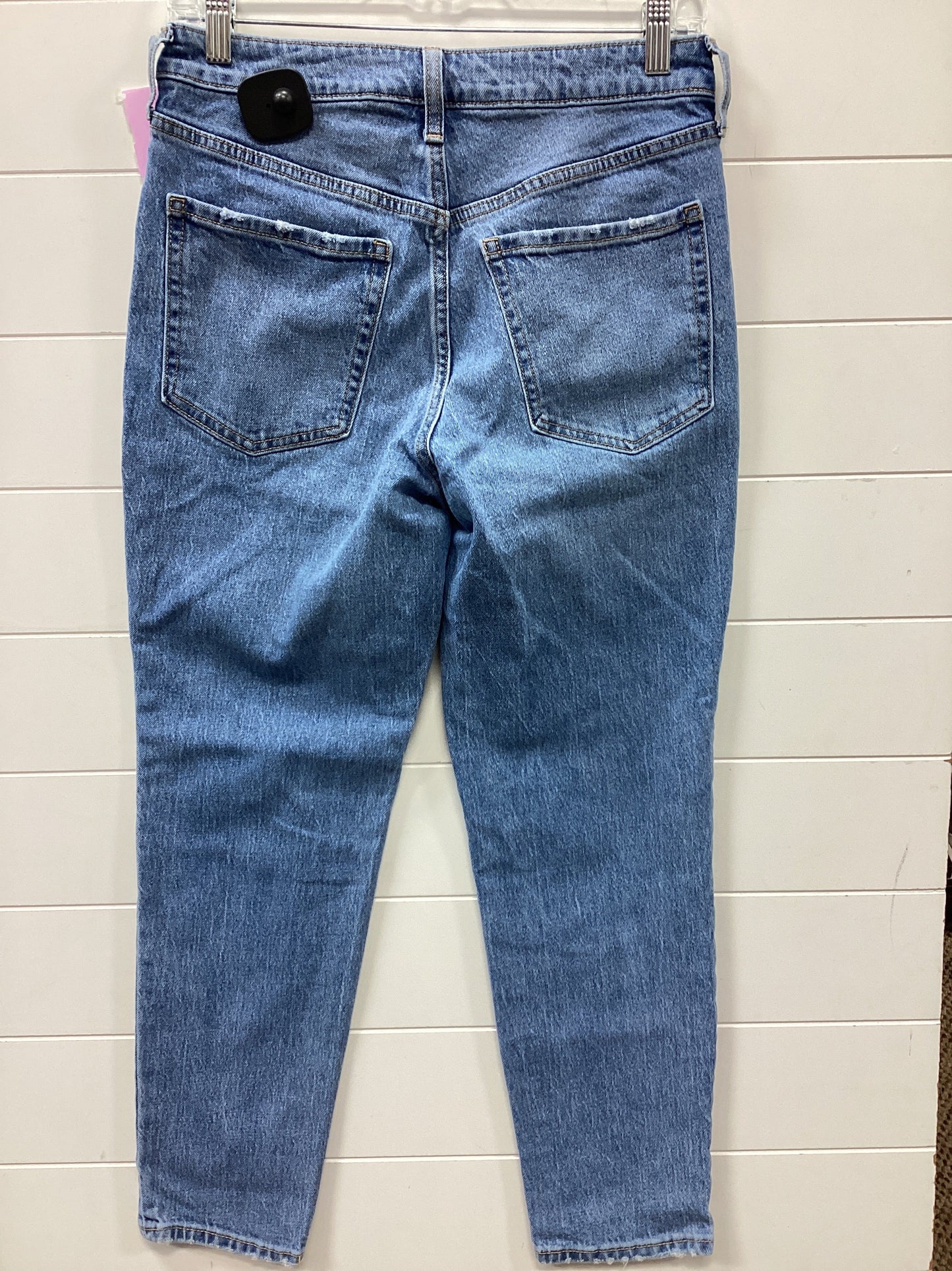 Jeans Straight By Old Navy In Blue Denim, Size:6