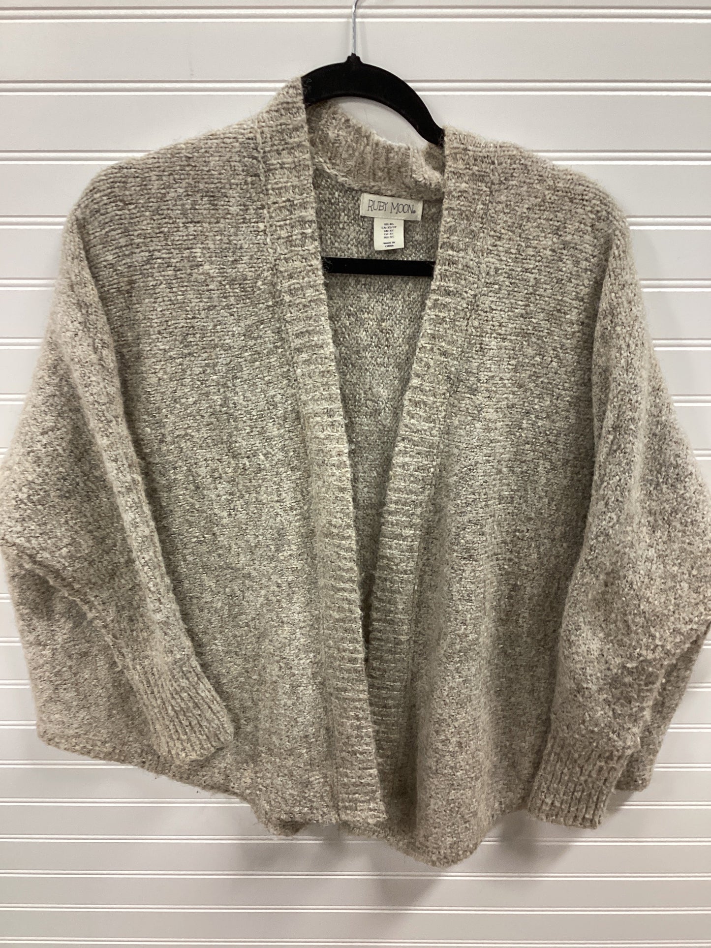 Sweater Cardigan By Cmc In Tan, Size:Xs