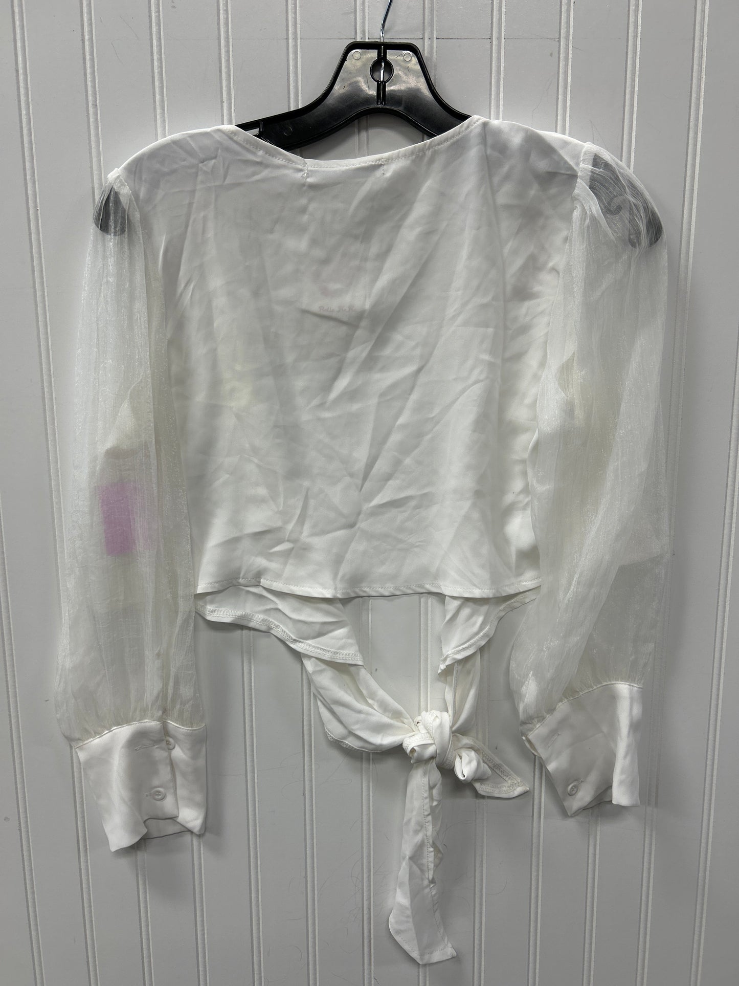 Top Ls By Miss Sparkling In White, Size:M