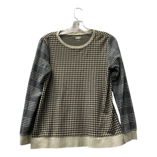 Top Ls By Lands End In Black, Size:S