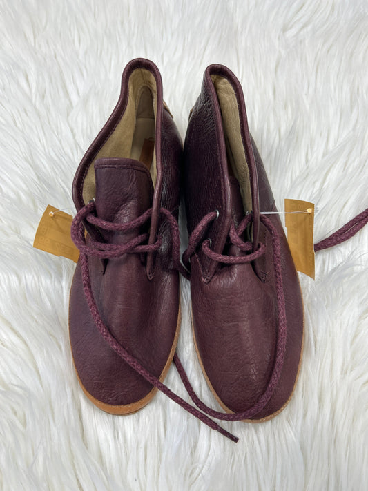 Shoes Designer By Frye In Maroon, Size:6.5