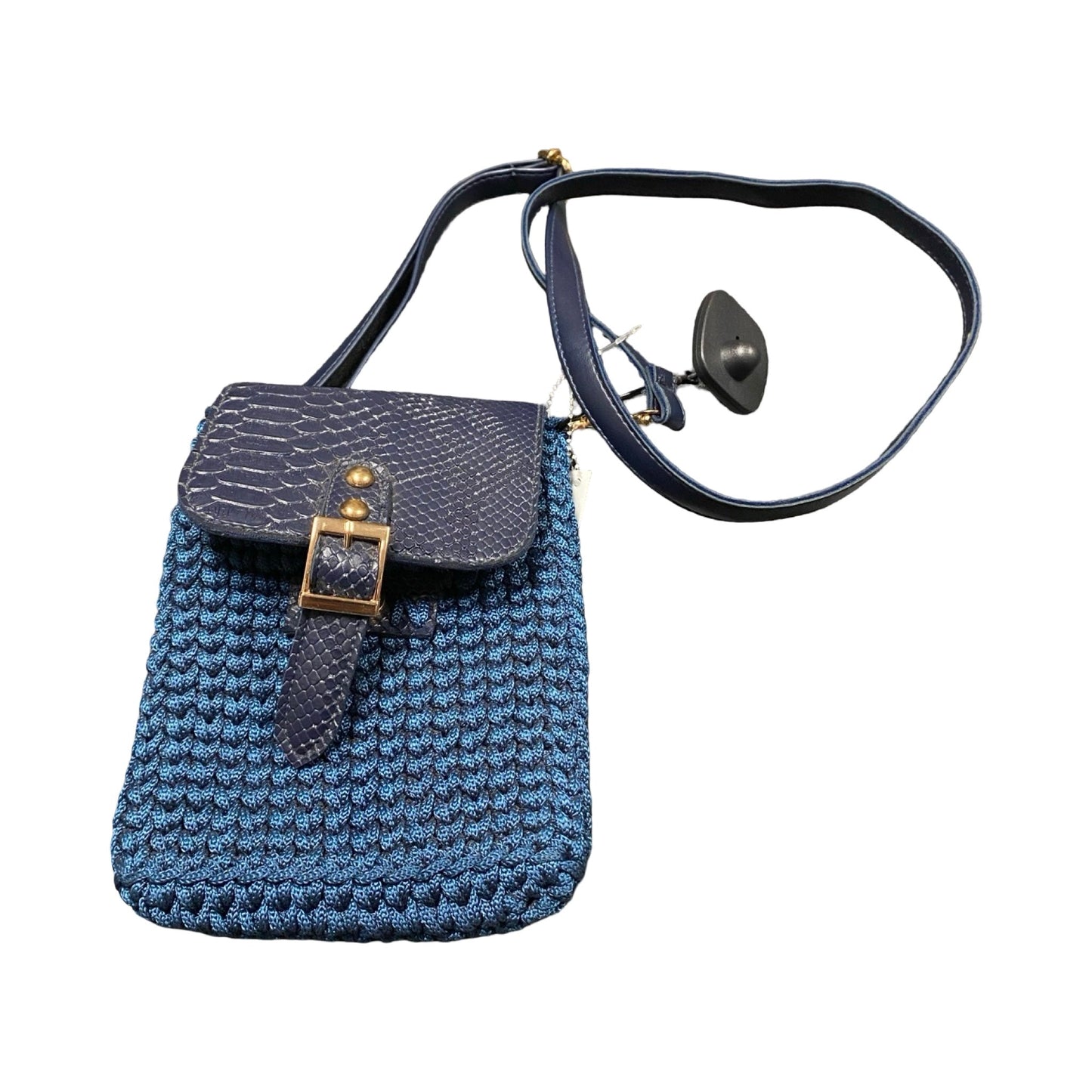 Handbag By Clothes Mentor In Blue, Size:Small