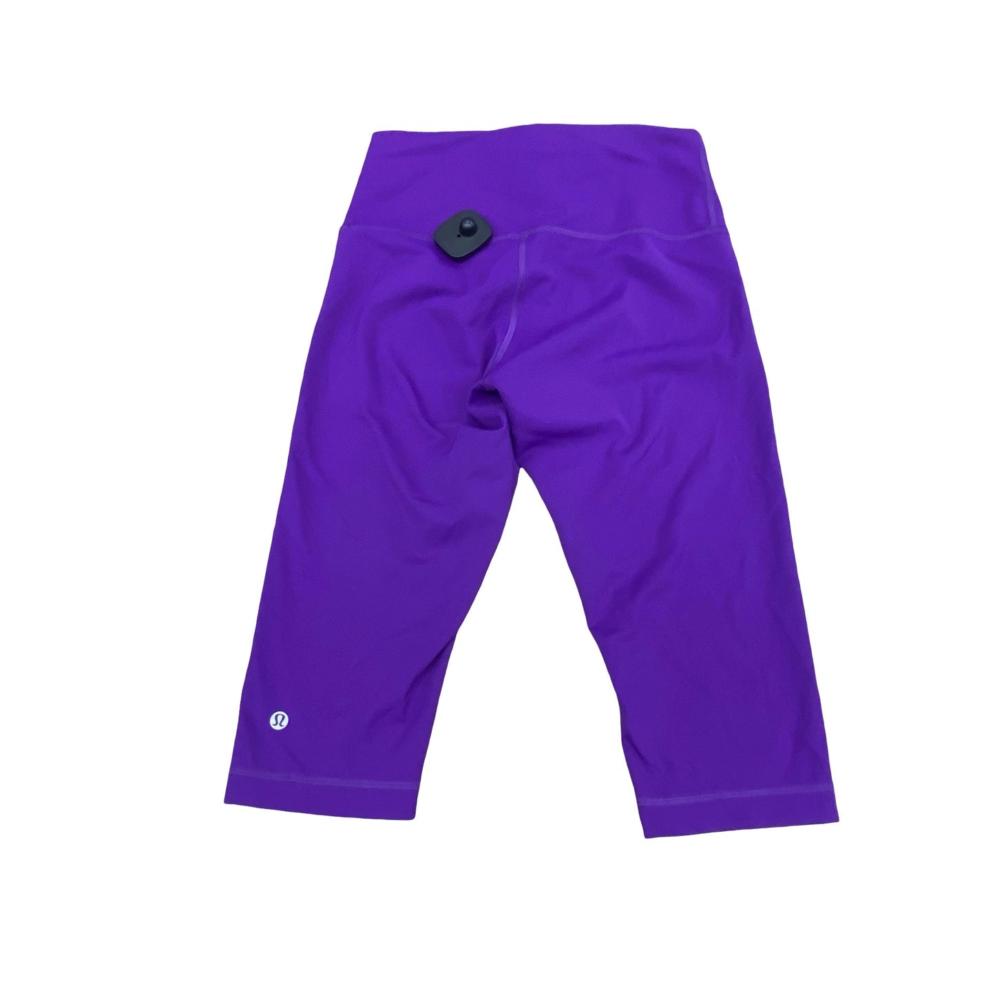 Athletic Capris By Lululemon In Purple, Size:8