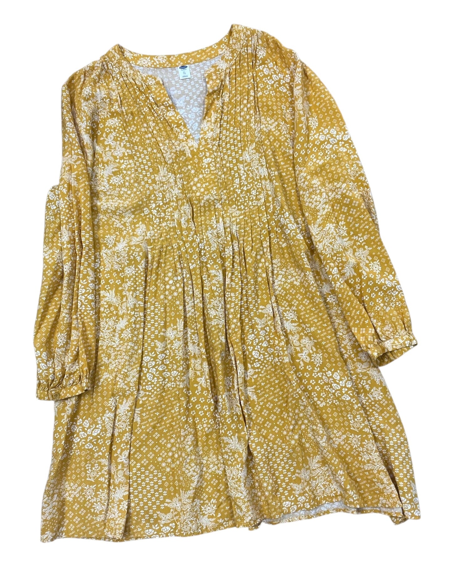 Dress Work By Old Navy In Yellow, Size:Xl