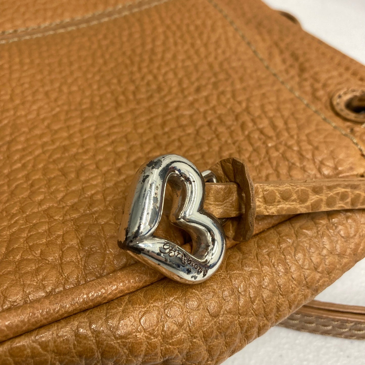 Crossbody Leather By Brighton In Brown, Size:Medium
