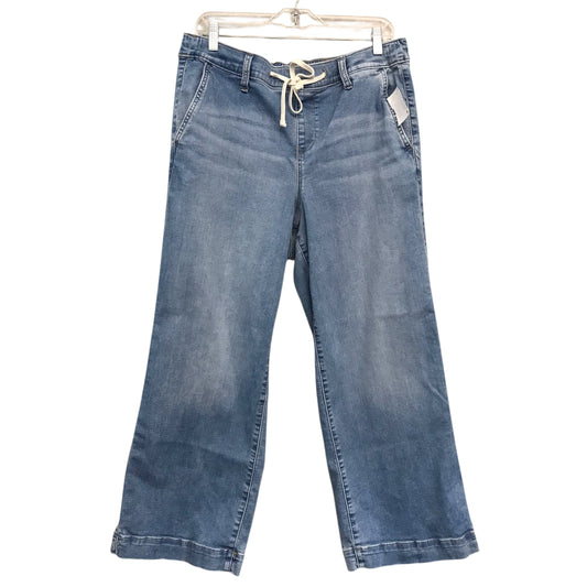 Jeans Wide Leg By Torrid In Blue Denim, Size:14