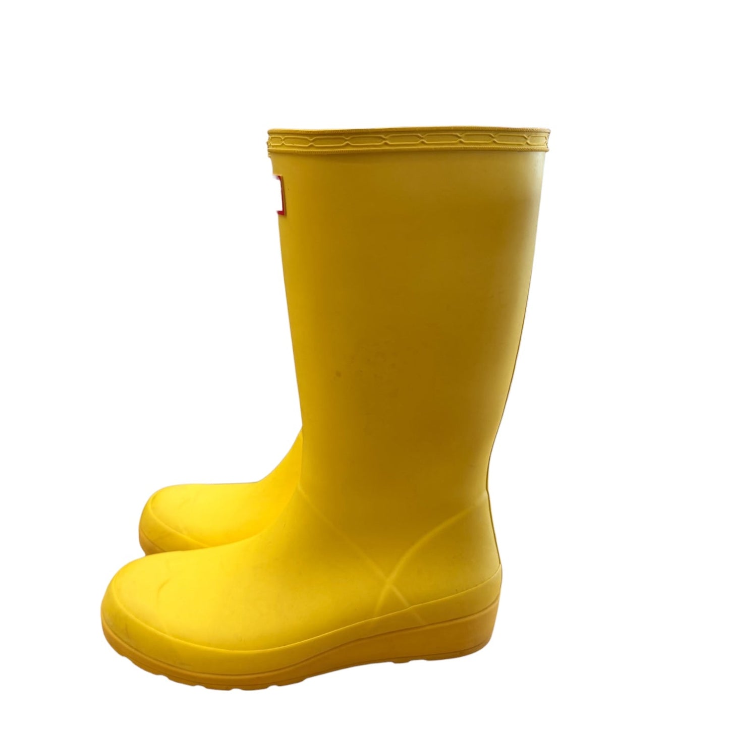 Boots Rain By Hunter In Yellow, Size:6