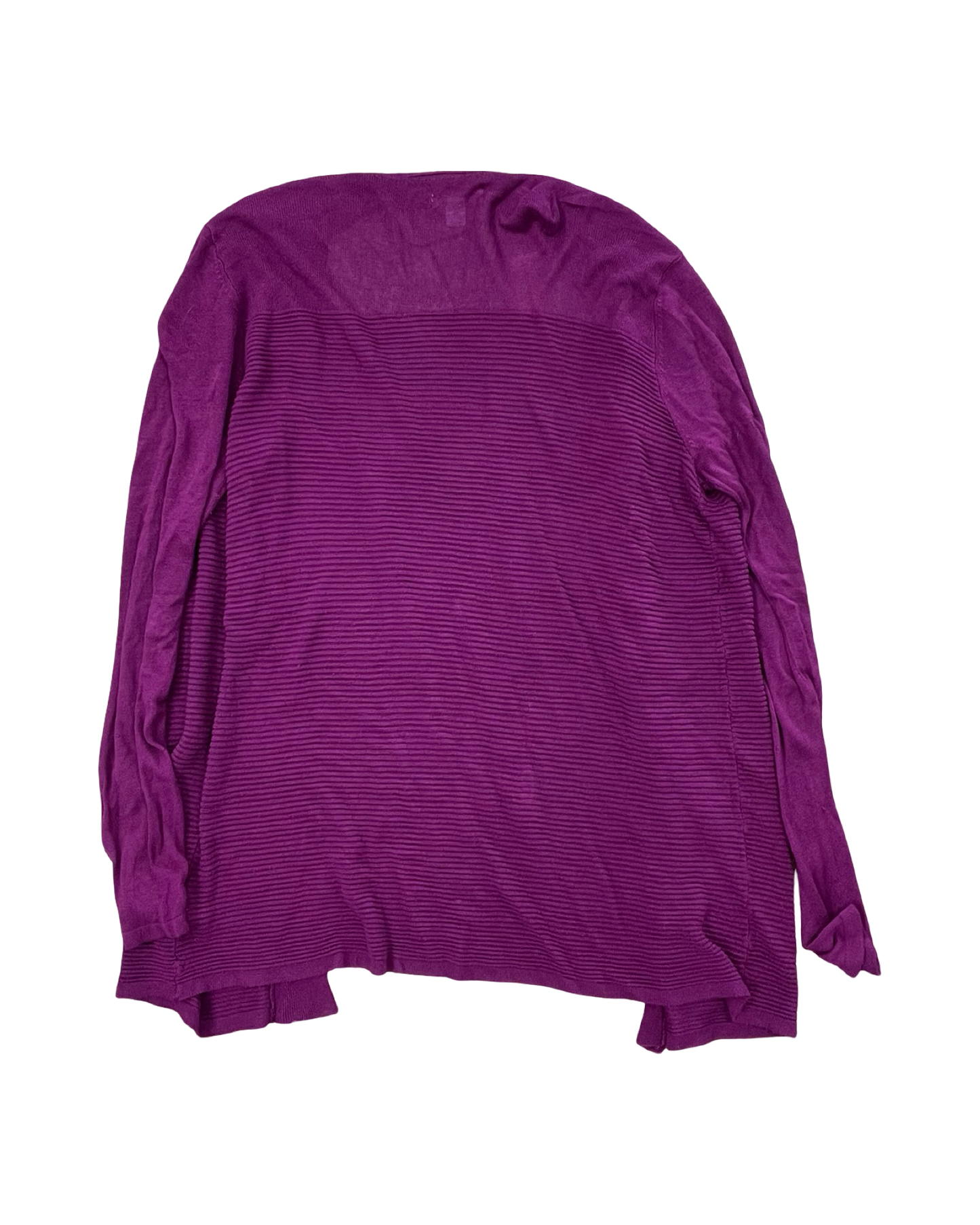 Cardigan By Croft And Barrow In Maroon, Size:M