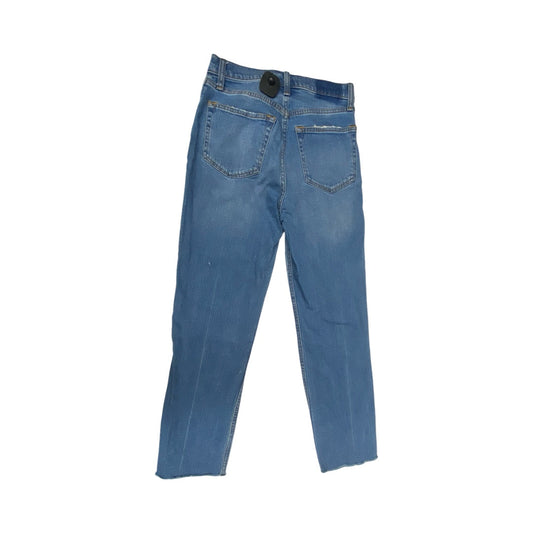 Jeans Straight By Abercrombie And Fitch In Blue, Size:4