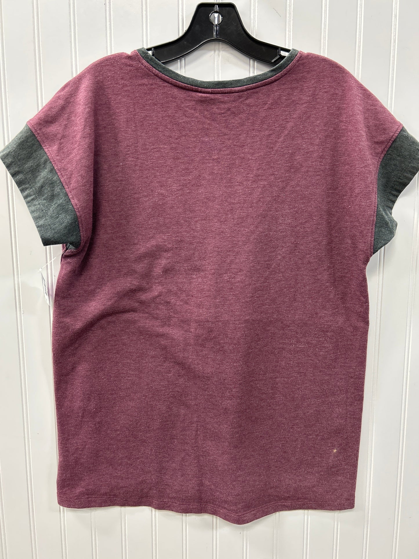 Athletic Top Ss By The North Face In Red, Size:M