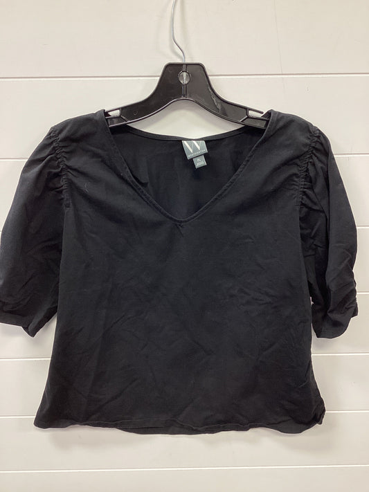Top Ss By Worthington In Black, Size:Lp