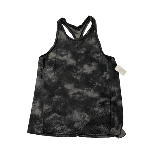 Athletic Tank Top By Athleta In Black & Grey, Size:S